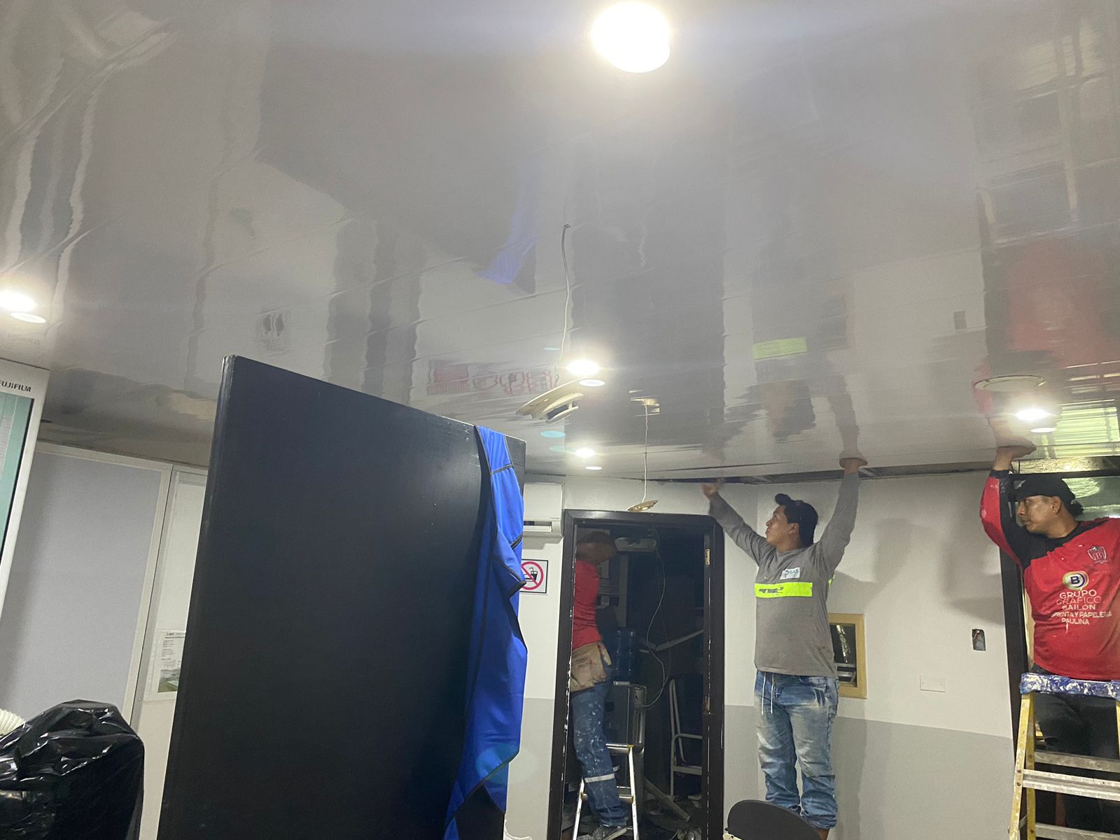 Cambio de Techos PVC y Gypsum